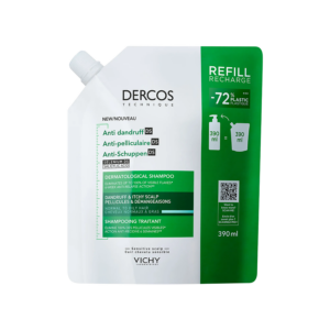 SHAMPOOING ÉCO RECHARGE ANTI-PELLICULAIRE DS – CHEVEUX NORMAUX À GRAS
